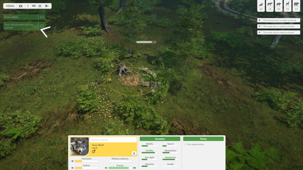 Natural Instincts: European Forest gameplay screenshot