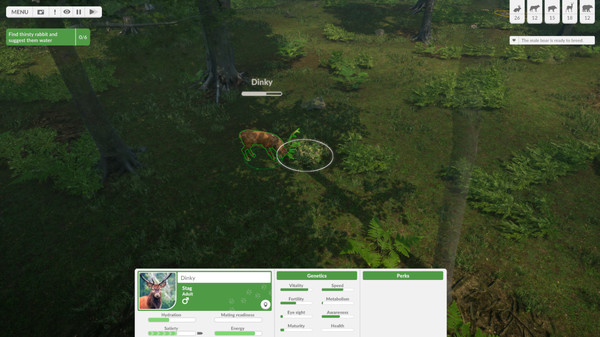Natural Instincts: European Forest gameplay screenshot