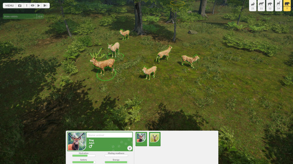 Natural Instincts: European Forest gameplay screenshot