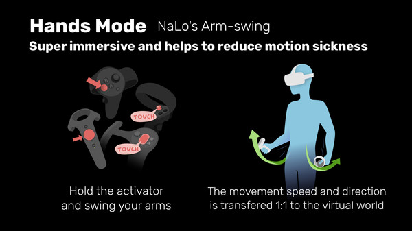 Natural Locomotion gameplay screenshot