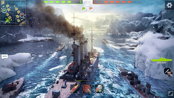 Navy War: Battleship Games gameplay screenshot