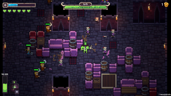 NecroBouncer gameplay screenshot