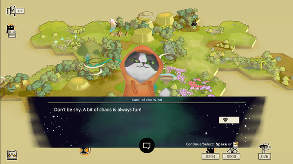 Nekokami - The Human Restoration Project gameplay screenshot