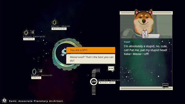Nekokami - The Human Restoration Project gameplay screenshot
