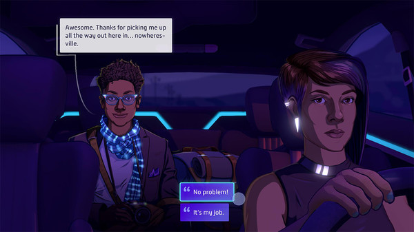 Neo Cab gameplay screenshot