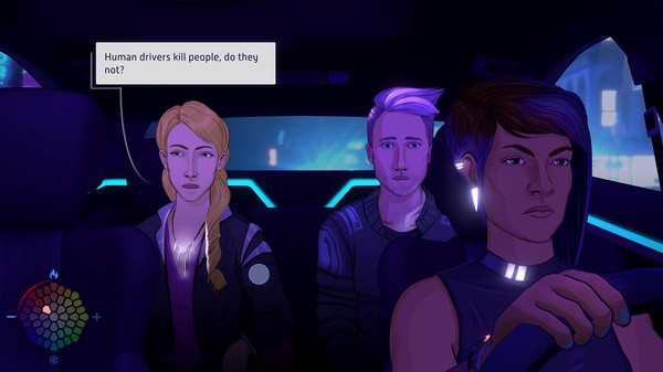 Neo Cab gameplay screenshot