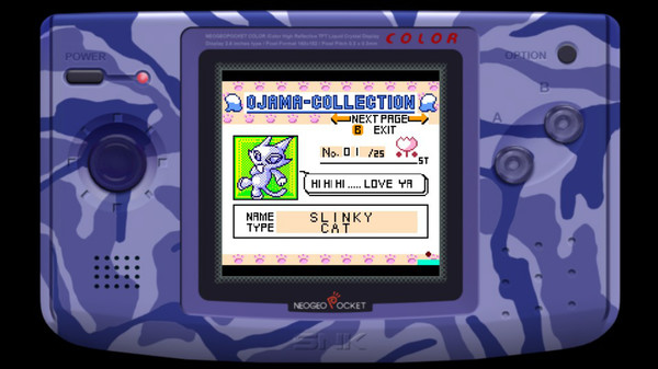 NEOGEO POCKET COLOR SELECTION Vol. 1 Steam Edition gameplay screenshot