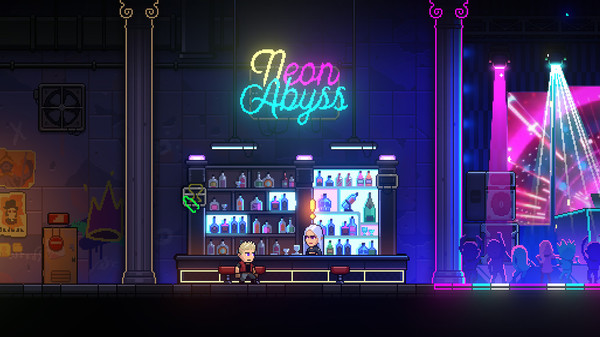 Neon Abyss gameplay screenshot