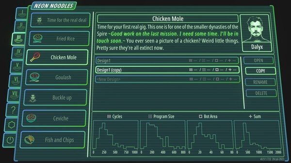 Neon Noodles gameplay screenshot