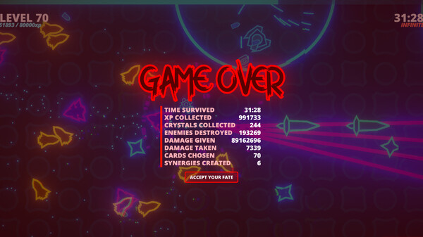 Neon Sundown gameplay screenshot