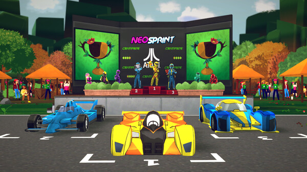 NeoSprint gameplay screenshot