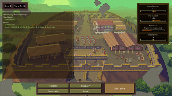 Never Second in Rome gameplay screenshot