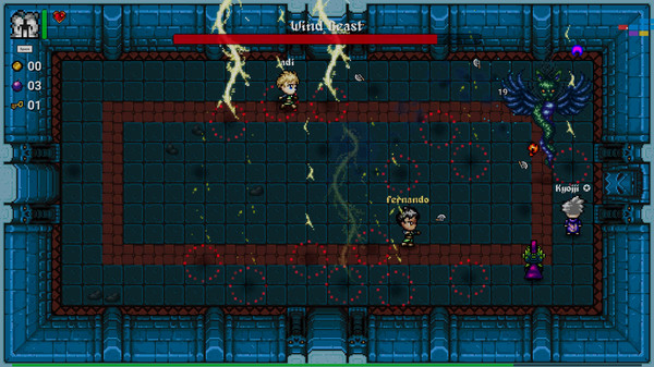 Never Split the Party gameplay screenshot