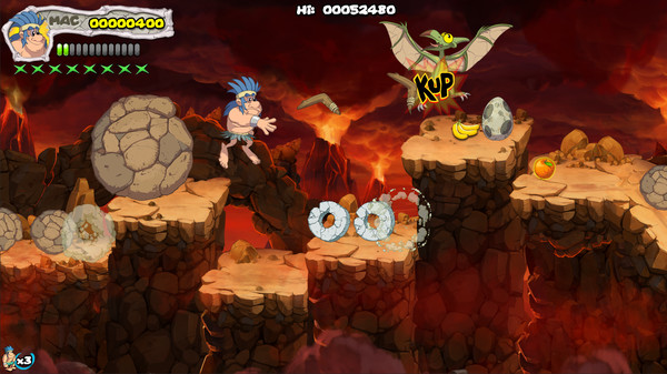 New Joe & Mac - Caveman Ninja gameplay screenshot