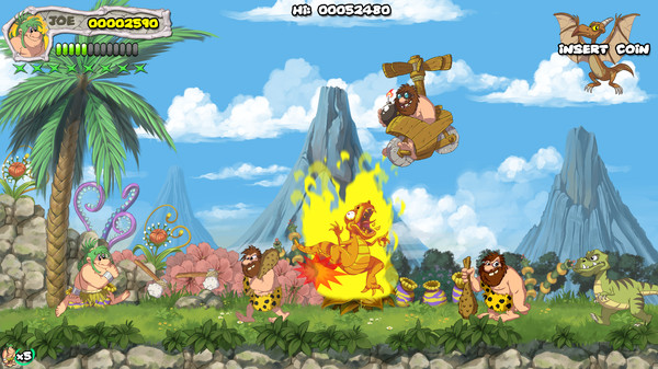 New Joe & Mac - Caveman Ninja gameplay screenshot