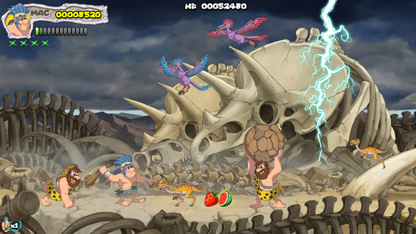 New Joe & Mac - Caveman Ninja gameplay screenshot