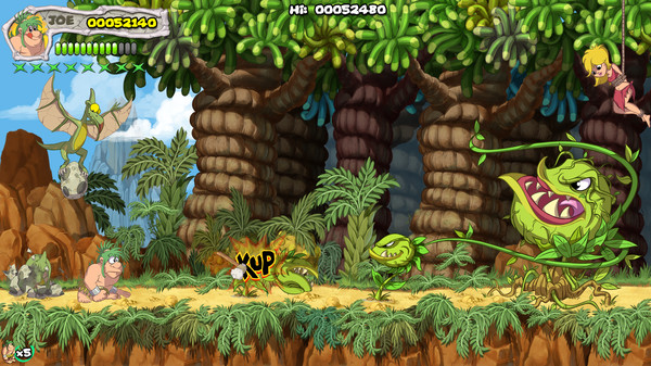 New Joe & Mac - Caveman Ninja gameplay screenshot