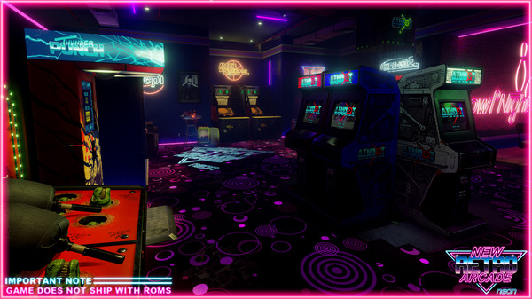 New Retro Arcade: Neon gameplay screenshot