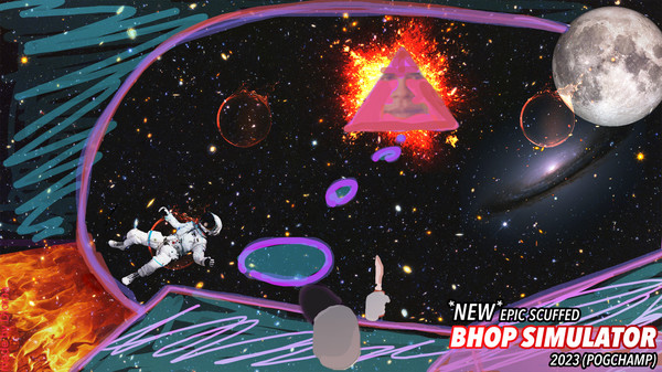 *NEW* SCUFFED EPIC BHOP SIMULATOR 2023 (POG CHAMP) gameplay screenshot