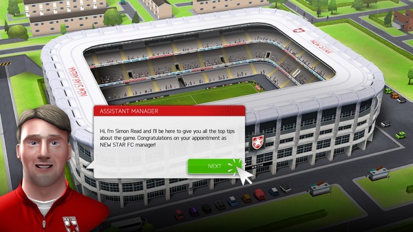 New Star Manager gameplay screenshot
