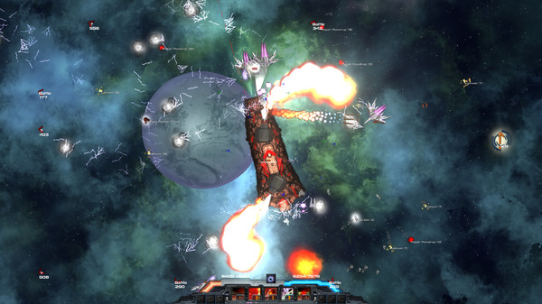 Nienix: Cosmic Warfare gameplay screenshot