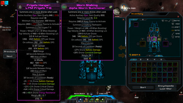 Nienix: Cosmic Warfare gameplay screenshot