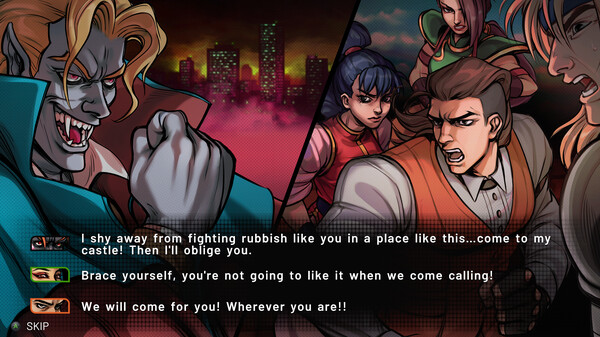 Night Slashers: Remake gameplay screenshot