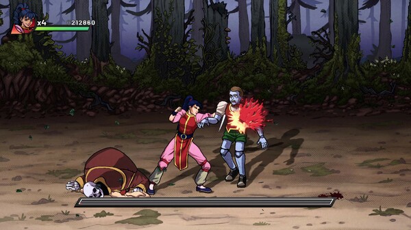 Night Slashers: Remake gameplay screenshot