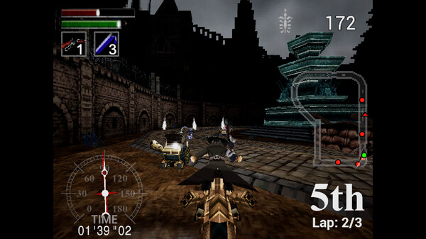 Nightmare Kart gameplay screenshot
