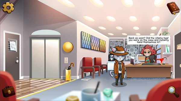 Nine Noir Lives gameplay screenshot