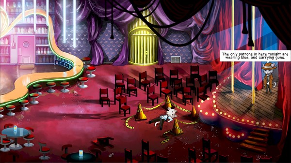 Nine Noir Lives gameplay screenshot