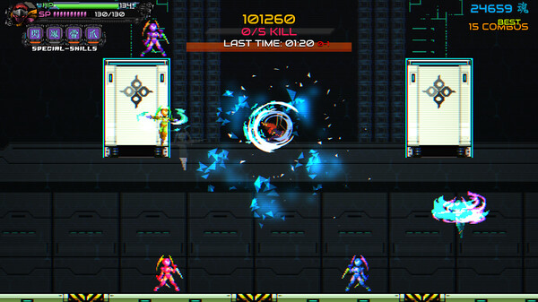 Ninja Issen (忍者一閃) gameplay screenshot
