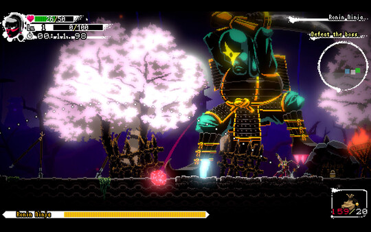 Ninja or Die: Shadow of the Sun gameplay screenshot