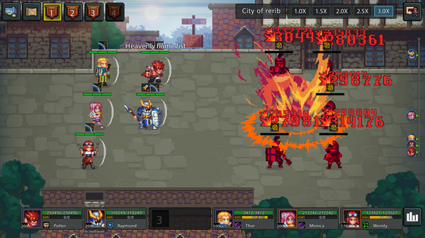 No-brainer Heroes 挂机吧！勇者 gameplay screenshot