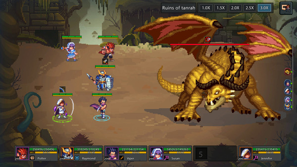 No-brainer Heroes 挂机吧！勇者 gameplay screenshot