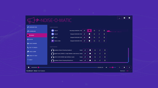 Noise-o-matic gameplay screenshot