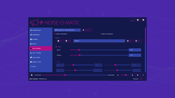 Noise-o-matic gameplay screenshot