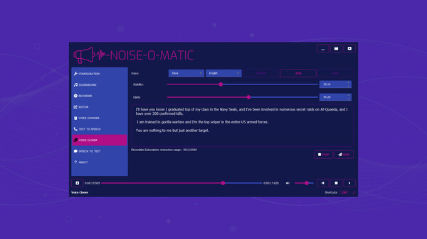 Noise-o-matic gameplay screenshot