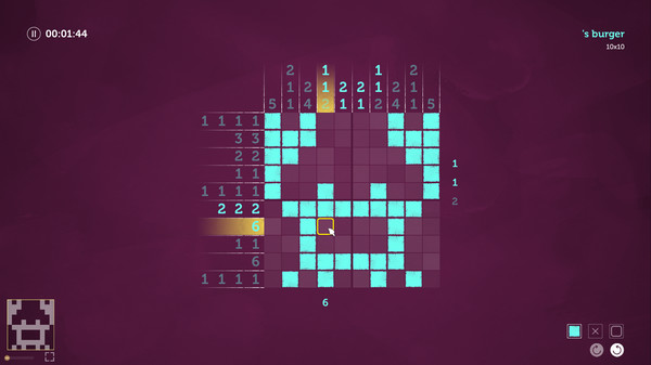Nonogram - The Greatest Painter gameplay screenshot