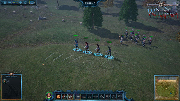 Nordic Warriors gameplay screenshot