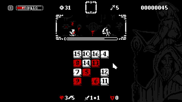 Numgeon gameplay screenshot