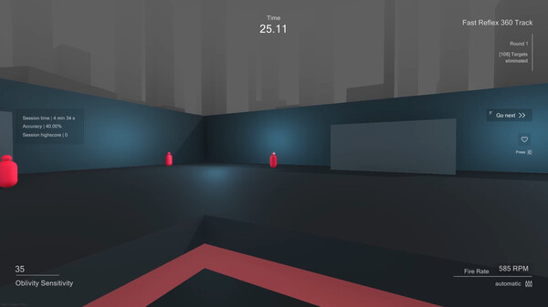 Oblivity - Find your perfect Sensitivity gameplay screenshot