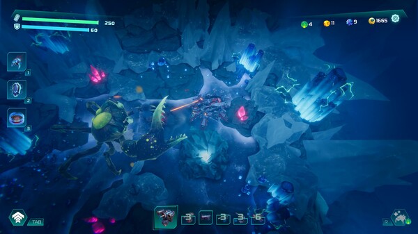 Ocean Keeper: Dome Survival gameplay screenshot