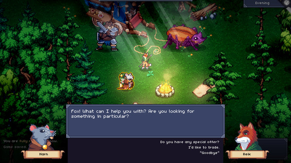 Of Blades & Tails gameplay screenshot