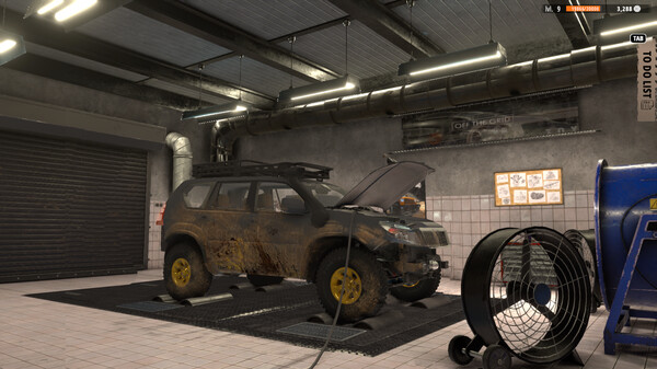 Offroad Mechanic Simulator gameplay screenshot