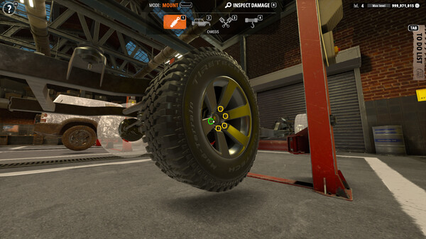 Offroad Mechanic Simulator gameplay screenshot