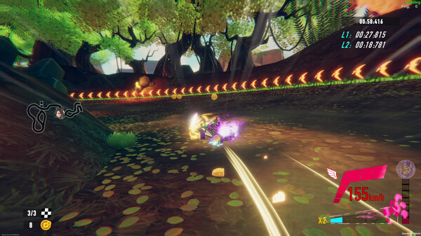 Oh Baby Kart gameplay screenshot