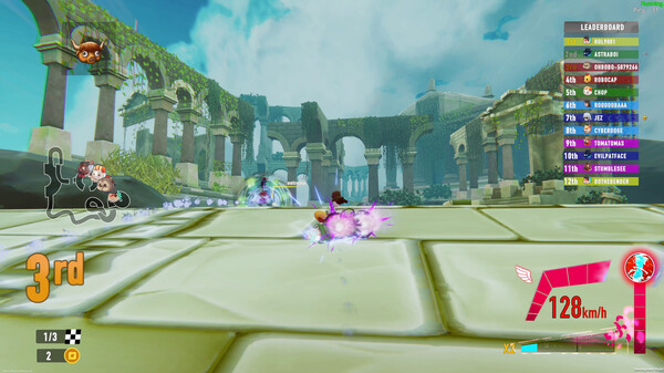 Oh Baby Kart gameplay screenshot