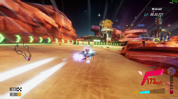 Oh Baby Kart gameplay screenshot