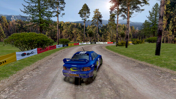 Old School Rally gameplay screenshot